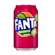 Fanta - Strawberry & Kiwi - 12 x 330 ml