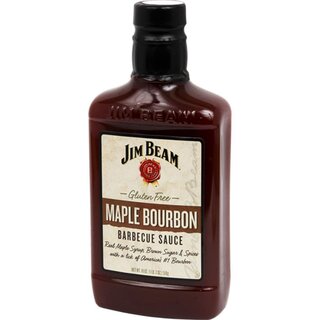Jim Beam Barbecue Sauce - Maple Bourbon - 1 x 510g