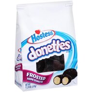 Hostess Donettes - Frosted Chocolate Mini Donuts - 1 x 319g