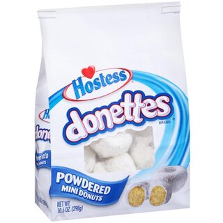 Hostess Donettes - Powdered Mini Donuts - 1 x 298g