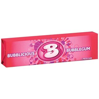 Bubblicious Bubblegum Gum 5 Stck - 18 x 40g