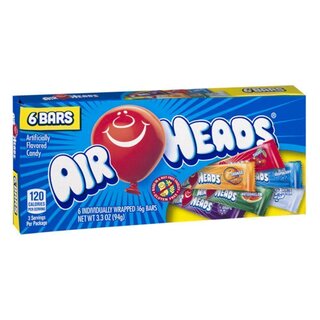 Air Heads - Theater Box 6 Bars - 94g