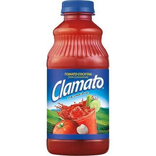 Clamato - Tomato Juice PET - 12 x 946 ml