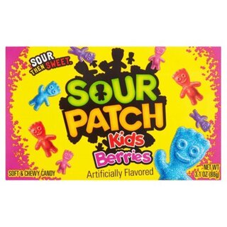 Sour Patch Kids Berries Soft & Chewy Candy - 12 x 88g