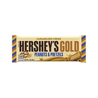 Hersheys Gold - Peanuts & Pretzels - 1 x 39g