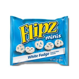 Flipz Minis - White Fudge - 1 x 56g