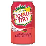 Canada Dry - Cranberry Ginger Ale - 1 x 355 ml