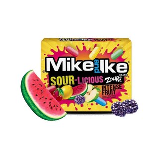 Mike and Ike - Sour-Licious - Intense Fruit - 1 x 102g