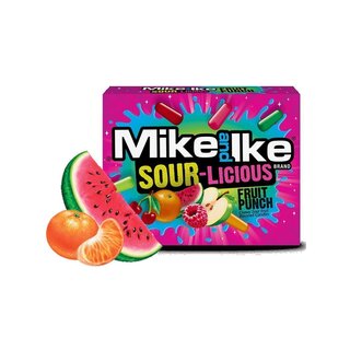 Mike and Ike - Sour-Licious - Fruit Punch - 102g