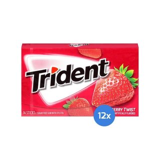 Trident - Strawberry Twist - 12 x 14 Stck