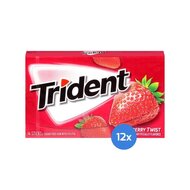 Trident - Strawberry Twist - 12 x 14 Stück