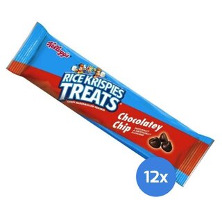 Kelloggs Rice Krispies Treats - Chocolatey Chip - 12 x 82g