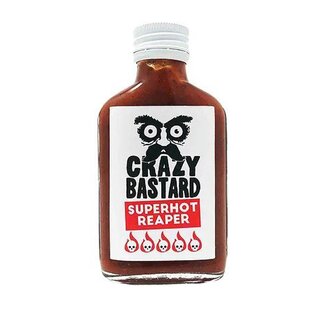 Crazy Bastard Sauce - Superhot Reaper - Schärfe 11/10 - 1 x 100ml