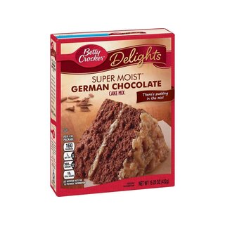Betty Crocker - Super Moist - German Chocolate Mix - 1 x 432 g