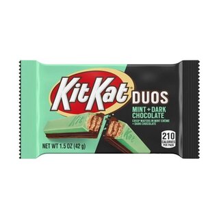 Kit Kat Duos - Mint & Dark Chocolate - 1 x 42g