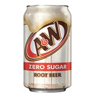 A&W - Root Beer Zero Sugar - 3 x 355 ml