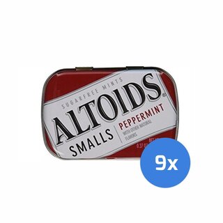 Altoids Smalls Peppermint - 9 x 10,5g