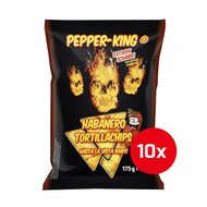 Pepper-King Habanero Tortillachips - 10 x 175g