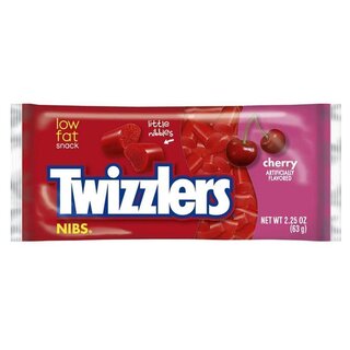 Twizzlers Nibs Cherry - 3 x 63g