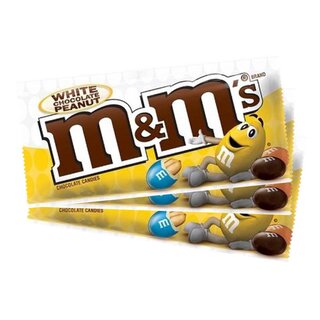 m&ms - White Chocolate Peanut - 3 x 38,6g