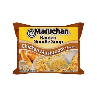 Maruchan Ramen - Noodle Soup - Chicken Mushroom - 3 x 85 g