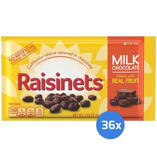 Nestle - Raisinets - Milk Chocolate - 36 x 44,7g