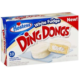 Hostess - Ding Dongs White Fudge - 1 x 360g