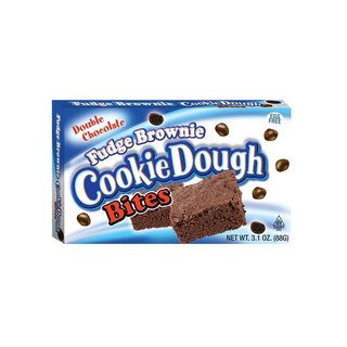 Cookie Dough - Fudge Brownie Bites - 12 x 88g
