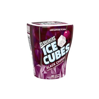 Ice Breakers - Ice Cubes Black Cherry - Sugar Free - 40 Stück