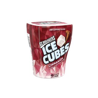 Ice Breakers - Ice Cubes Cinnamon - Sugar Free - 40 Stück