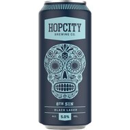 Hopcity - 8th Sin Black Lager - 5% Alc. - 1 x 473 ml