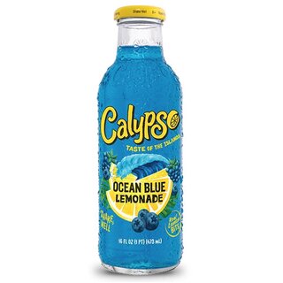 Calypso - Ocean Blue Lemonade - Glasflasche - 1 x 473 ml