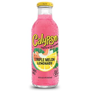 Calypso - Tripple Melon Lemonade - Glasflasche - 6 x 473 ml