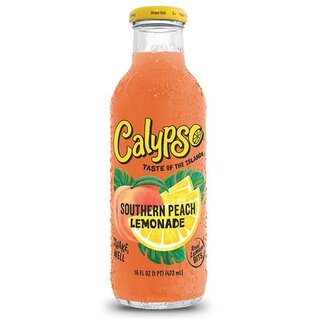 Calypso - Southern Peach Lemonade - Glasflasche - 1 x 473 ml
