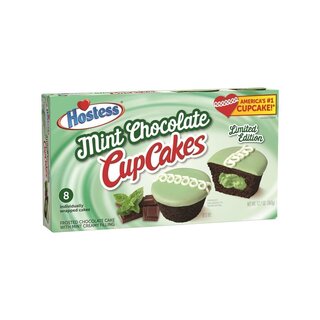 Hostess - CupCakes Mint Chocolate - 1 x 360g