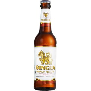 Singha - Lager Beer 5% Vol/Alc. - 24 x 330 mll (inkl. 1,92 Euro Pfand)