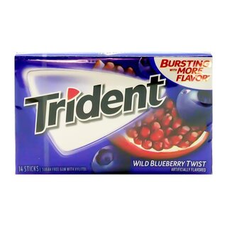 Trident - Wild Blueberry Twist - 1 x 14 Stück