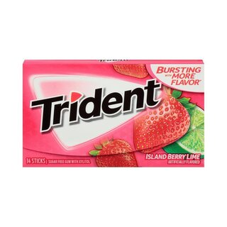 Trident - Island Berry Lime Twist - 1 x 14 Stück