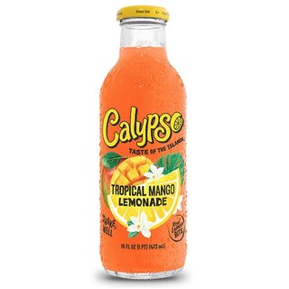 Calypso - Tropical Mango Lemonade - Glasflasche - 473 ml