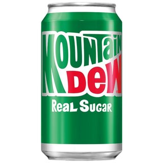 Mountain Dew - Real Sugar - 355 ml