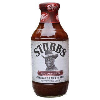 Stubbs - Dr.Pepper BAR-B-Q Sauce - 1 x 510g