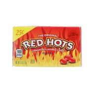 Red Hots - Cinnamon Flavored Candy - 3 x 26g