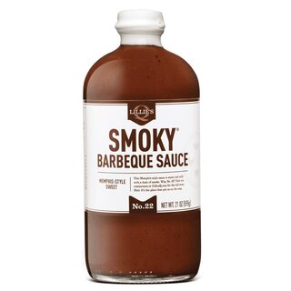 Lillies - Smoky Barbeque Sauce - 6 x 595ml