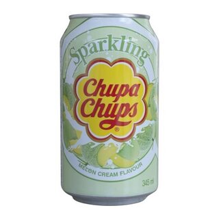 Chupa Chups - Sparkling Melon Cream - 1 x 345 ml