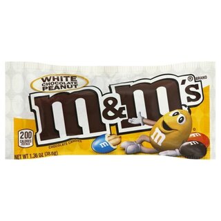 m&ms - White Chocolate Peanut - 38,6g
