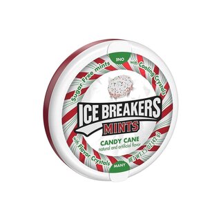 Ice Breakers Mints - Candy Cane - Sugar Free - 42g
