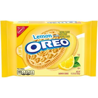 Oreo - Lemon Creme Sandwich Cookies - 12 x 432g