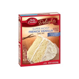 Betty Crocker - Super Moist - French Vanilla Cake Mix - 12 x 432 g