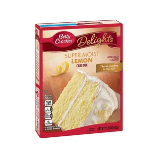 Betty Crocker - Super Moist - Lemon Cake Mix - 12 x 432 g