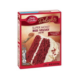 Betty Crocker - Super Moist - Red Velvet Cake Mix - 12 x 432 g